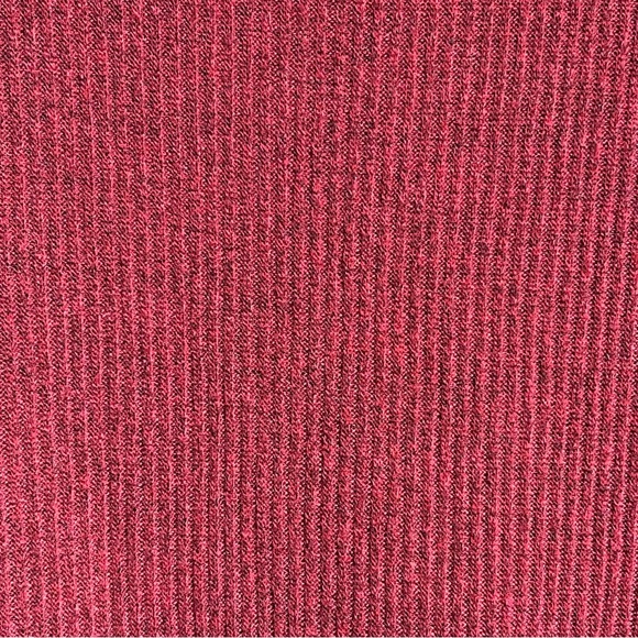 Torrid Dark Red Maroon Ribbed Hacci Ruffle Hem Babydoll Sleeveless Tank Top 3X - Picture 9 of 11